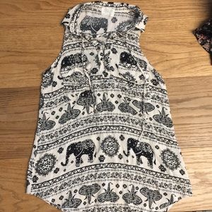 Sienna & Sky lace up tank